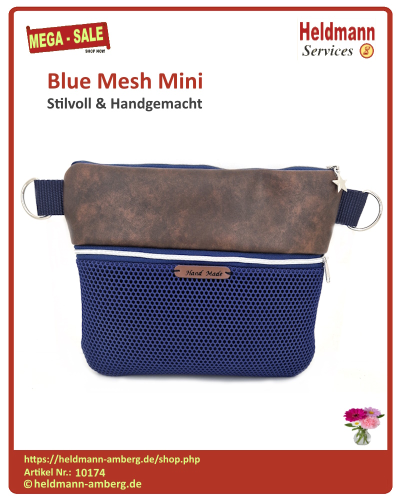 10174 Blue Mesh Mini VS