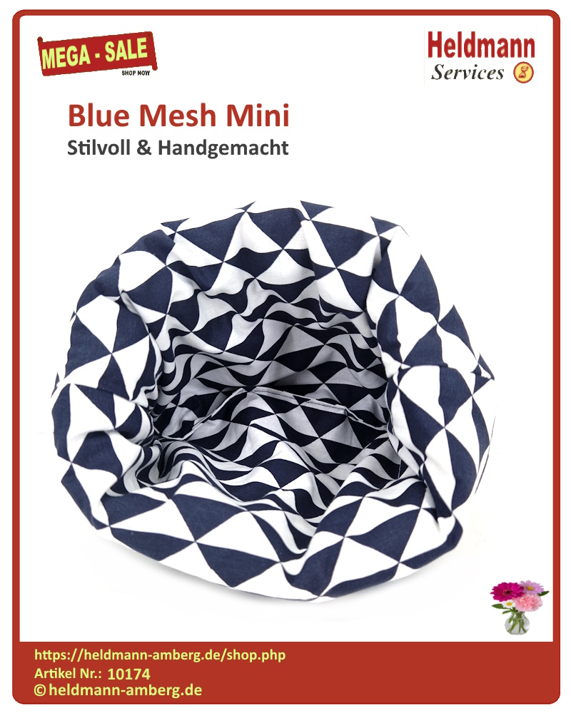 10174 Blue Mesh Mini IS