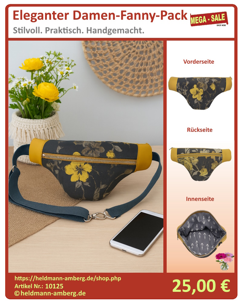 10125 Eleganter Damen-Fanny-Pack
