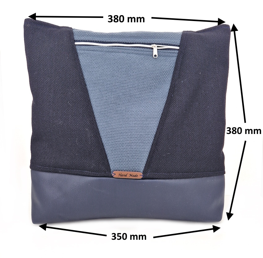 10046 BlauVibe V-Shopper Maße