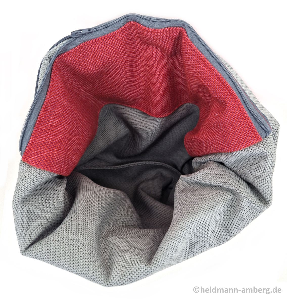 10059 Handgefertigter Damen-Rucksack Innenseite