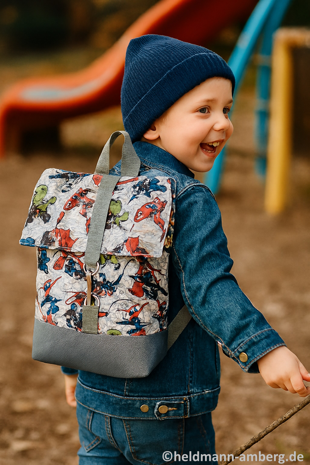 10061 Kinder-Rucksack mit Batman-Motiv