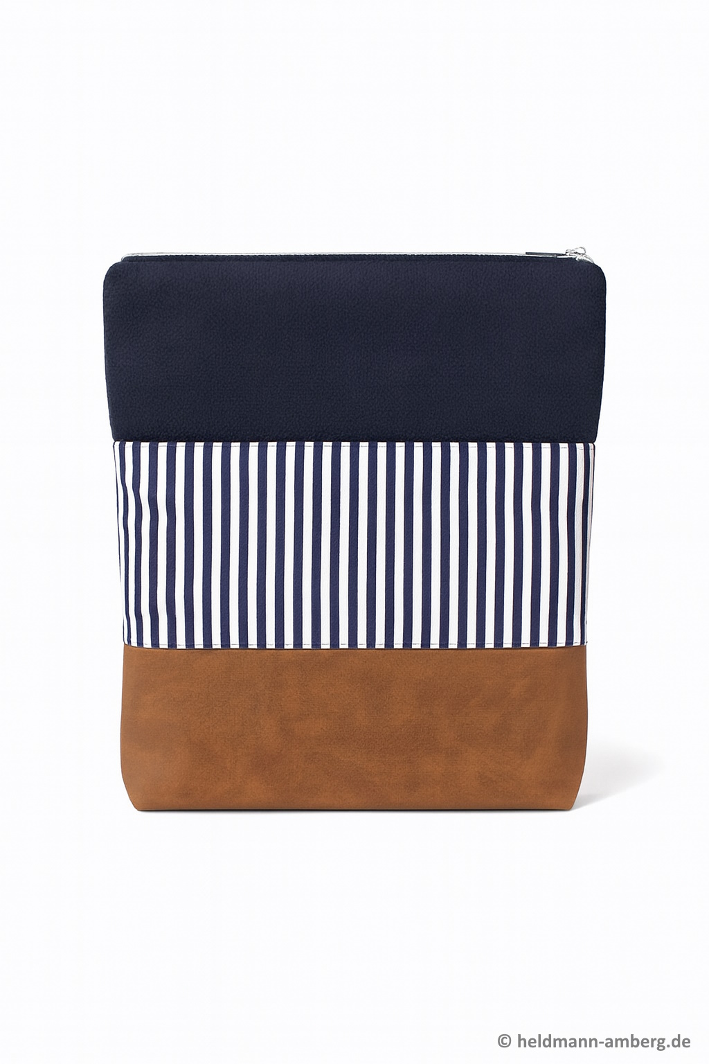 10070 Eleganz in Blau-Weiß Rückseite