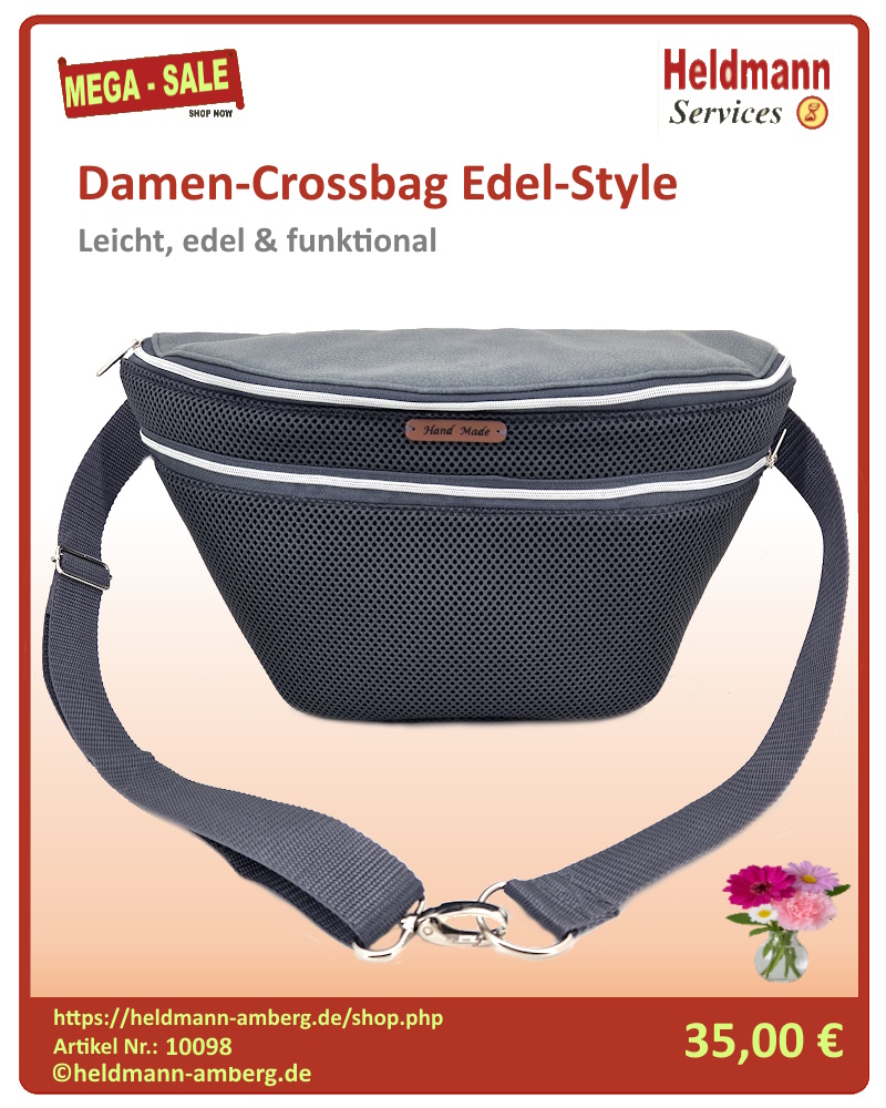10098 Damen-Crossbag Edel-Style